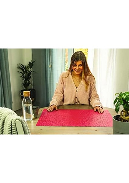 Puzzle 16564 - Kript Puzzle Pembe - 14 Yaş Yetişkinler ve Çocuklar Için Ağır Bulmaca, 654 Parça fiyatları
