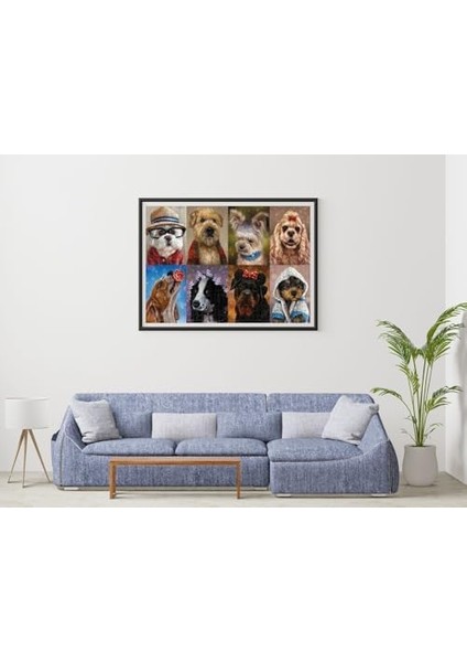 Puzzle 1000 Parça - Sevimli Köpek Yavruları modelleri