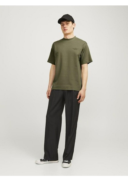 Jack Jones Blachad Brandıng Erkek Tişört 12259357 fırsatları