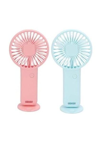 Adet Mini Fan,telefon Tutucu,portatif El Vantilatörü Pembe,mavi 9,3X19CM