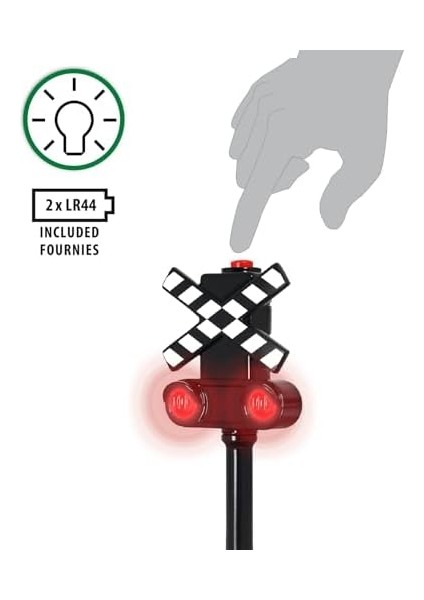 Crossing Signal, Tren Yolu Için Oyuncak Tren Geçiş Sinyali modelleri