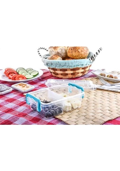 Turuncu Bölmeli Kahvaltılık ile Düzenli ve Şık Sofralar Yaratın