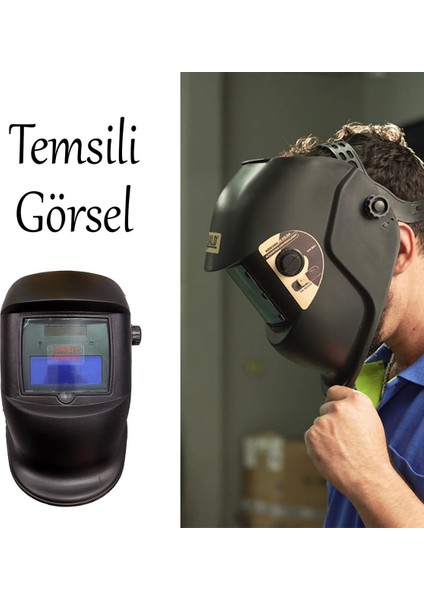 Güneş Enerjili Otomatik Kaynak Gözlüğü, Ayarlanabilir ve Kartuşlu, Güvenli ve Konforlu modelleri