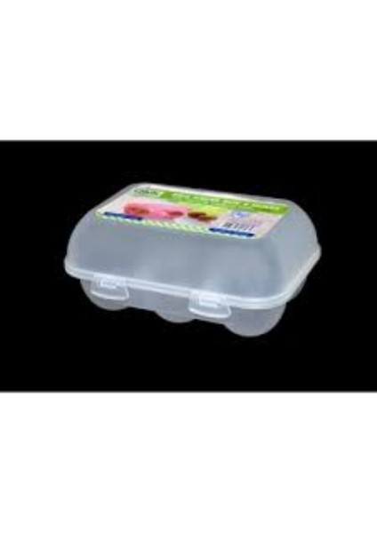 Altı Adet Yumurta Saklama Kabı Beyaz, Pratik ve Şık Tasarım