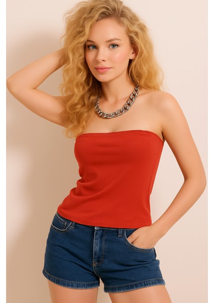 Pamuk Straplez Bluz fiyatları