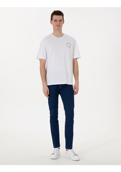 Beyaz Comfort Fit Tişört fırsatları