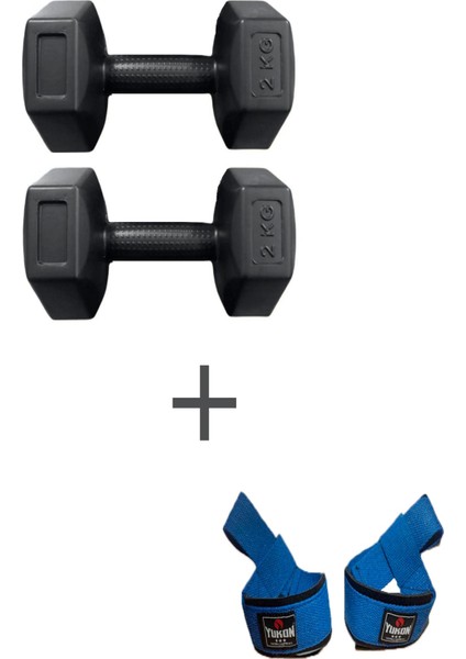 2 kg x 2 Adet Metal Dambıl Kayışı, Spor ve Egzersiz Için Uygun