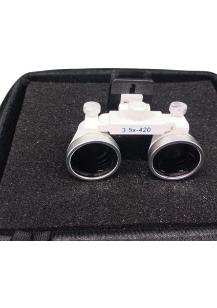 3.5X420 Büyüteç Gözlük Klipli, Tüm Gözlüklere Uyumlu, Değişken Pupil Mesafeli