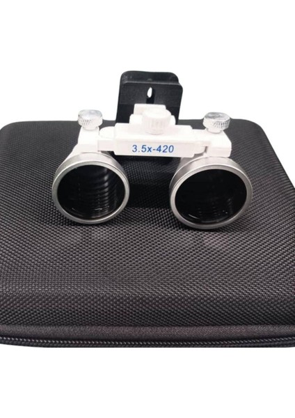 3.5X420 Büyüteç Gözlük Klipli, Tüm Gözlüklere Uyumlu, Değişken Pupil Mesafeli