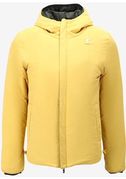 Sarı - Yeşil Erkek Mont K21253W_JACK Warm Double
