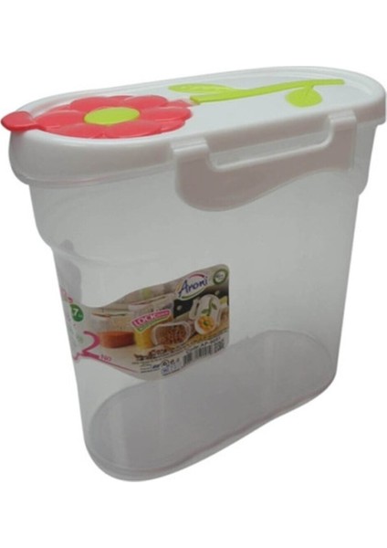 Beyaz 1,7 Lt Saklama Kabı, Bakliyat ve Gıda Saklama Için Ideal fırsatları