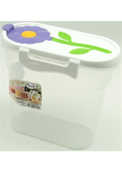 Beyaz 1,7 Lt Saklama Kabı, Bakliyat ve Gıda Saklama Için Ideal