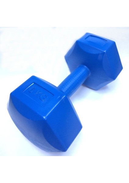 Mavi 6 kg Plastik Dambıl, Ev ve Spor Kullanımı Için Ideal. fiyatları
