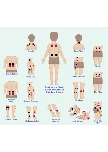 8 Adet Kablosuz Elektrostimülasyon Kablolu Egzersiz Aleti Beyaz modelleri