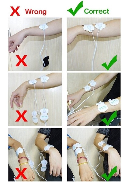 8 Adet Kablosuz Elektrostimülasyon Kablolu Egzersiz Aleti Beyaz fırsatları