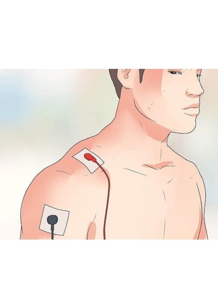 8 Adet Kablosuz Elektrostimülasyon Kablolu Egzersiz Aleti Beyaz indirimleri