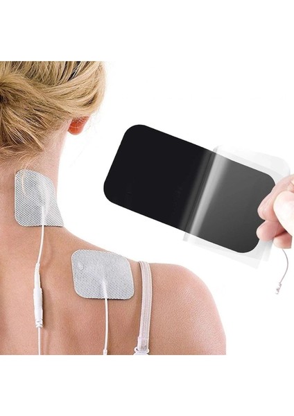 8 Adet Kablosuz Elektrostimülasyon Kablolu Egzersiz Aleti Beyaz