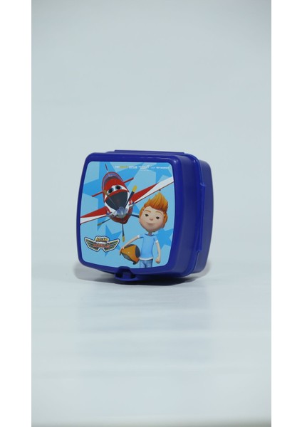 Lacivert Çocuk Beslenme Kabı, Aslan ve Hürkuş Tasarımı, Sağlıklı ve Eğlenceli Kullanım modelleri