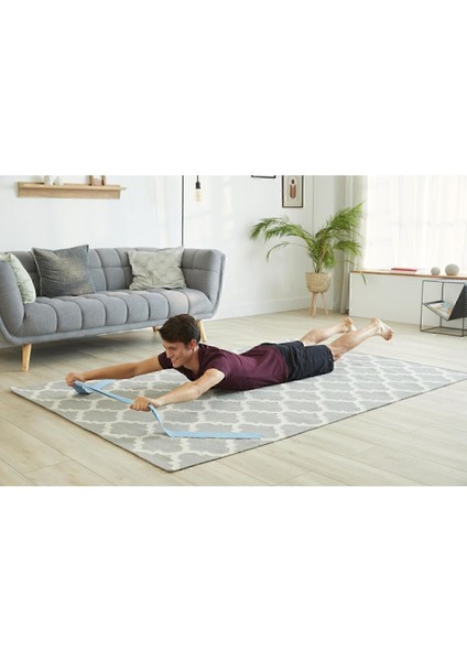 Mavi Elastik Pilates Bandı 2 Kg, Hafif Seviye, Esneklik ve Egzersiz Için Ideal fırsatları