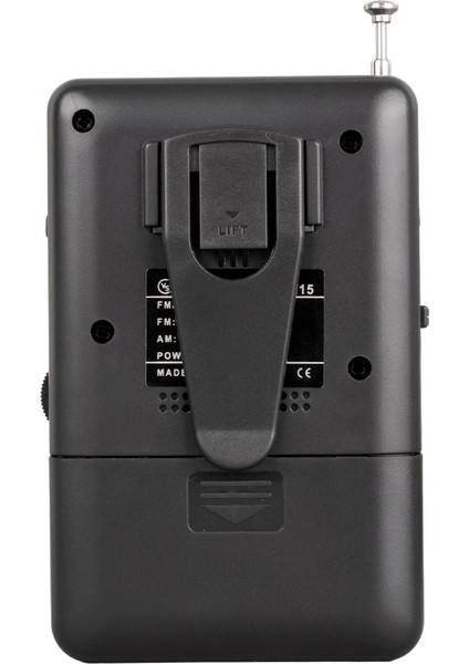 Siyah Renk Cep Tipi Analog Fm Radyo VS-R115 fiyatları
