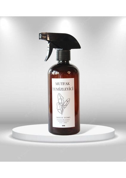 Kahverengi Fısfıslı Mutfak ve Banyo Temizleyici Şişe 500ML