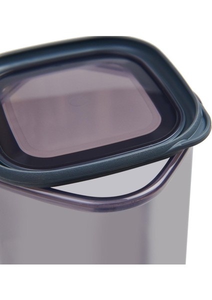 Geniş Kapasiteli Kare Saklama Kabı, 1750 Ml, Gri Renkli, Dayanıklı ve Pratik Kullanım modelleri