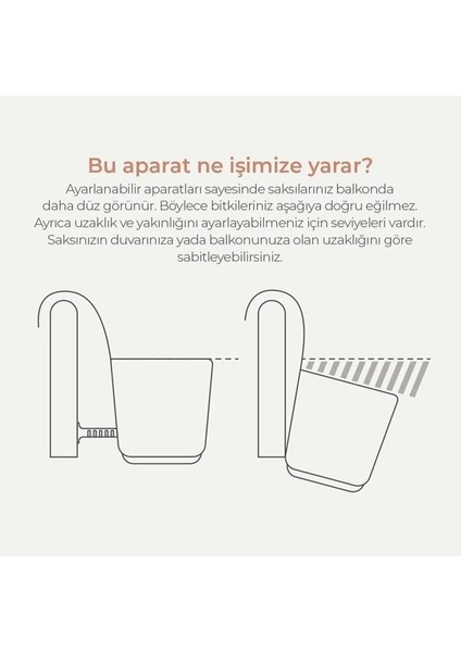 KRS-249 Plastik Pera Askılı Balkon Saksı 3.2 Lt Yeşil 5 Adet modelleri