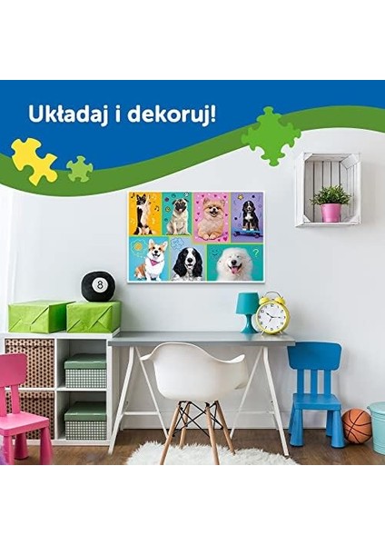 50016 104 Xl Super Shape Çılgın Şekil Yapbozlar, Büyük Parçalar, Renkli Yapbozlar, Masal Karakterleri, 5 Yaşından Büyük Çocuklar Için Eğlence, Paw Patrol, Köpek Severler fiyatları