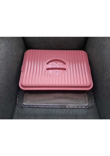 40,5X27,5CM Dikdörtgen Plastik Borcam Kapağı, Şık ve Dayanıklı Kullanım Sağlar