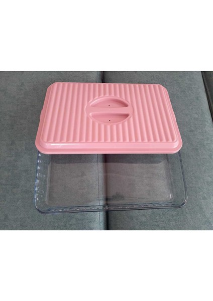 40,5X27,5CM Dikdörtgen Plastik Borcam Kapağı, Şık ve Dayanıklı Kullanım Sağlar