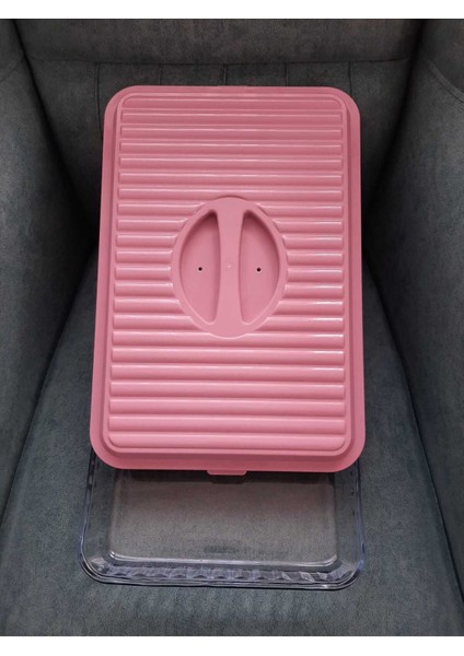 40,5X27,5CM Dikdörtgen Plastik Borcam Kapağı, Şık ve Dayanıklı Kullanım Sağlar