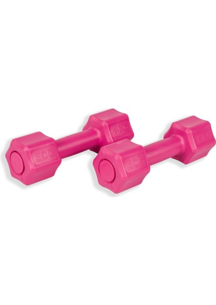 Pembe 1 kg Dambıl Seti, Çiftli Hafif Spor Ekipmanı fiyatları