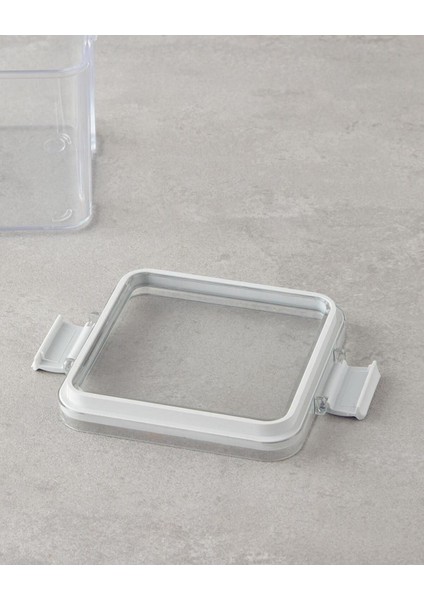 Şeffaf 450 ml Plastik Saklama Kabı Ekru Renkli, Pratik ve Dayanıklı Ürün modelleri