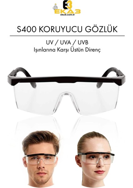 Profesyonel Güvenlik Gözlük Seti, 5'li Paket, Iş Güvenliği Koruyucu Gözlükleri modelleri