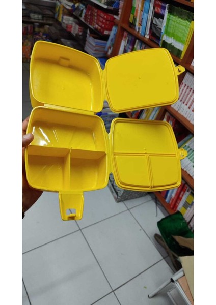 Renkli ve Pratik Çok Bölmeli Beslenme Kutusu, Günlük Kullanım Için Mükemmel Seçenek modelleri