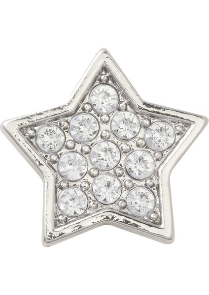 Silver Star Unisex Renkli Jibbitz 10009624-1