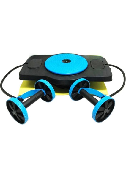 Çok Fonksiyonlu Spor Twister Egzersiz Aleti, Mavi Renkli, Sağlıklı Yaşam Destekçisi