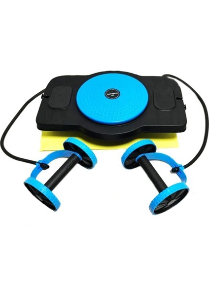 Çok Fonksiyonlu Spor Twister Egzersiz Aleti, Mavi Renkli, Sağlıklı Yaşam Destekçisi fırsatları