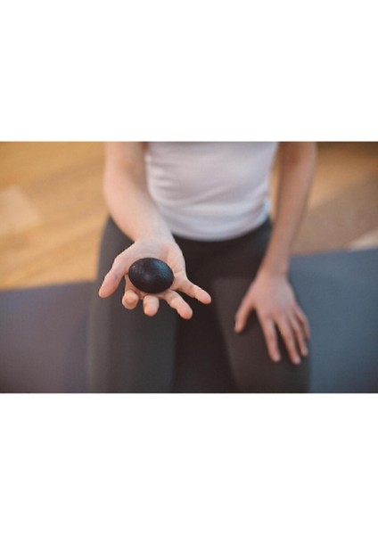 Siyah Esneme ve Rehabilitasyon Topu, Pilates ve Fizik Tedavi Için Ideal