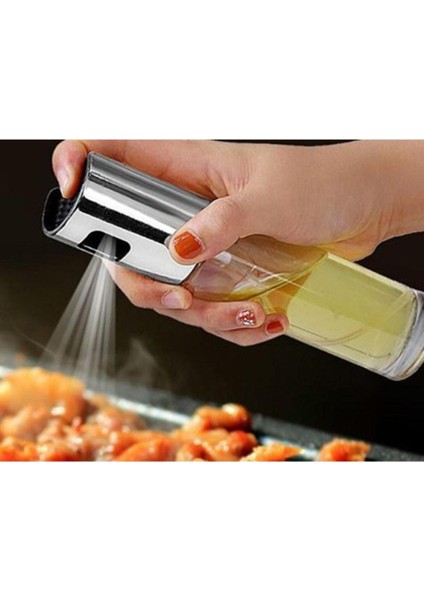 Beyaz Cam Spray Yağdanlık, Şık ve Kullanışlı Mutfak Gereci