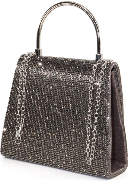 Platin Taşlı Abiye Çanta. Platin Kadın Abiye Çanta. Platin Abiye Çanta. Davet Gece Clutch Çanta.