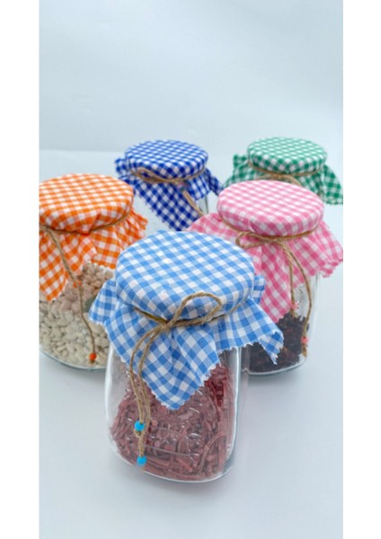 Turuncu Kavanoz Kapağı 10'lu Set, Şık ve Kullanışlı Saklama Çözümü