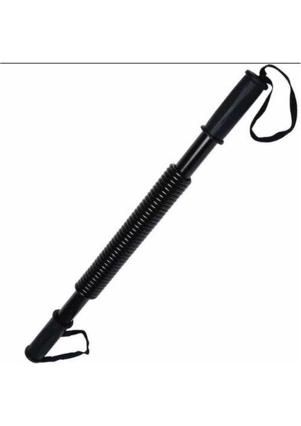 65 cm Güç Twister Bükbük Egzersiz Aleti Siyah Renk