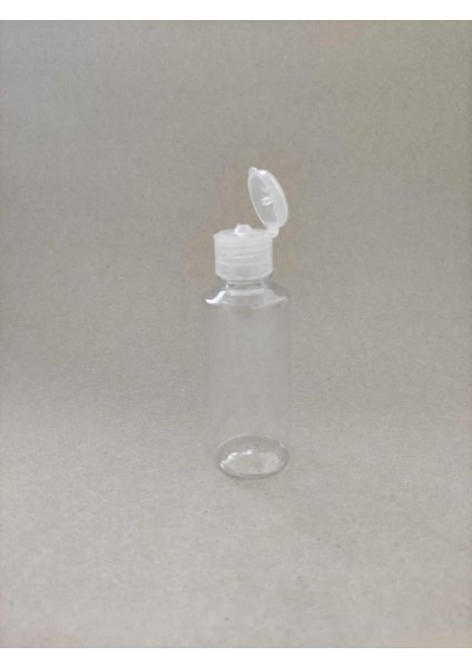 10 Adet 20 ml Şeffaf Fliptop Kapaklı Kolonya ve Dezenfektan Şişesi fiyatları