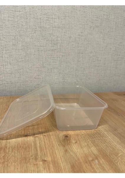 10'lu Siyah Mikrodalga ve Dondurucu Uyumlu Sızdırmaz Kap