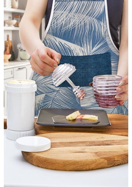 Pratik Tereyağı Saklama, Ölçme, Yayma ve Kesme Aparatı Beyaz Renk fırsatları