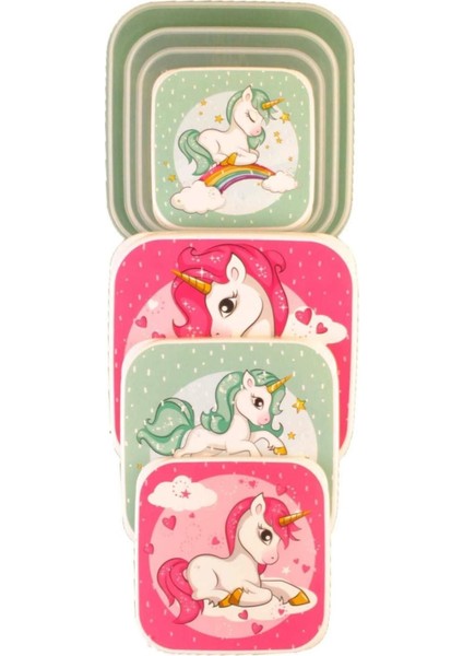 Renkli Çok Amaçlı Üst Üste Kitlenebilen Saklama Kabı Kavanoz 1 Adet