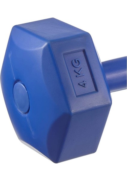 Mavi 4 kg Dambıl Seti, 2 Adet, Sağlıklı ve Güçlü Egzersiz Için Uygun modelleri