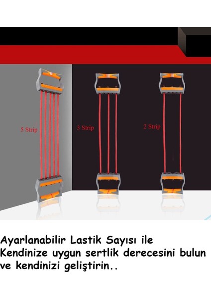 Ayarlanabilir Kademeli Göğüs Yayı, Siyah, Sertlik Derecesi ve Klipsli, Konforlu Kullanım fırsatları