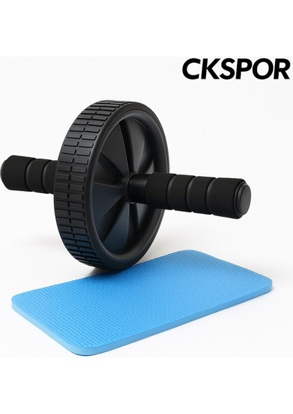 Mavi Taşınabilir Spor Tekerleği Egzersiz Aleti ve Mini Diz Mat fiyatları